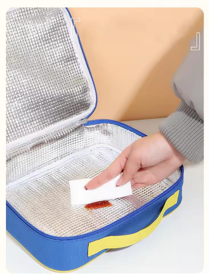 animated school thermal lunch bag image 4