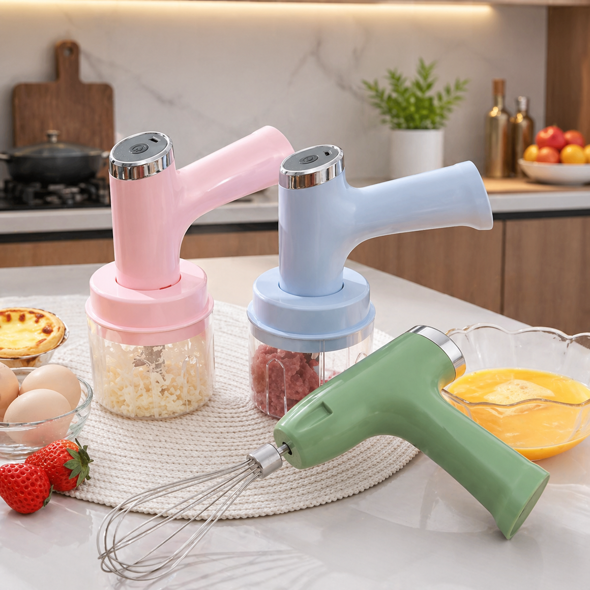 3 In 1 Electric Food Chopper - Main Image
