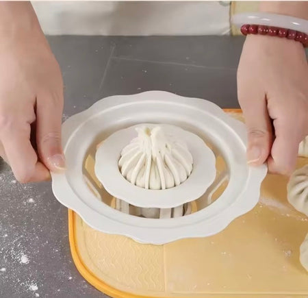 flower shaped dumpling machine image 5
