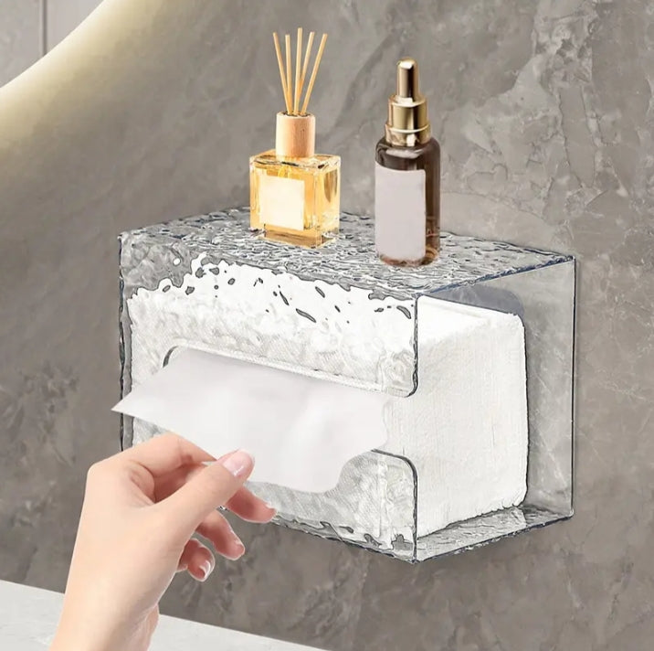 Wall Mounted Transparent Tissue Box - image 1