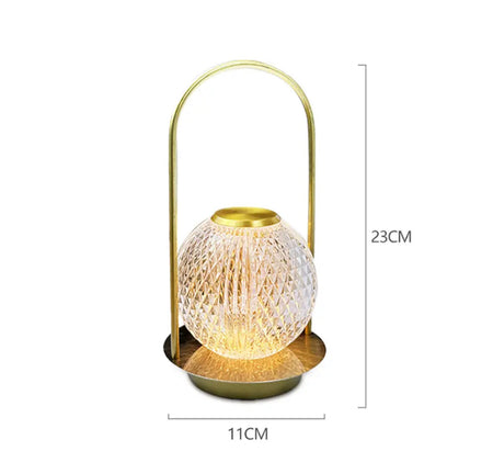 Retro Creative Metal Table Lamp - image 6