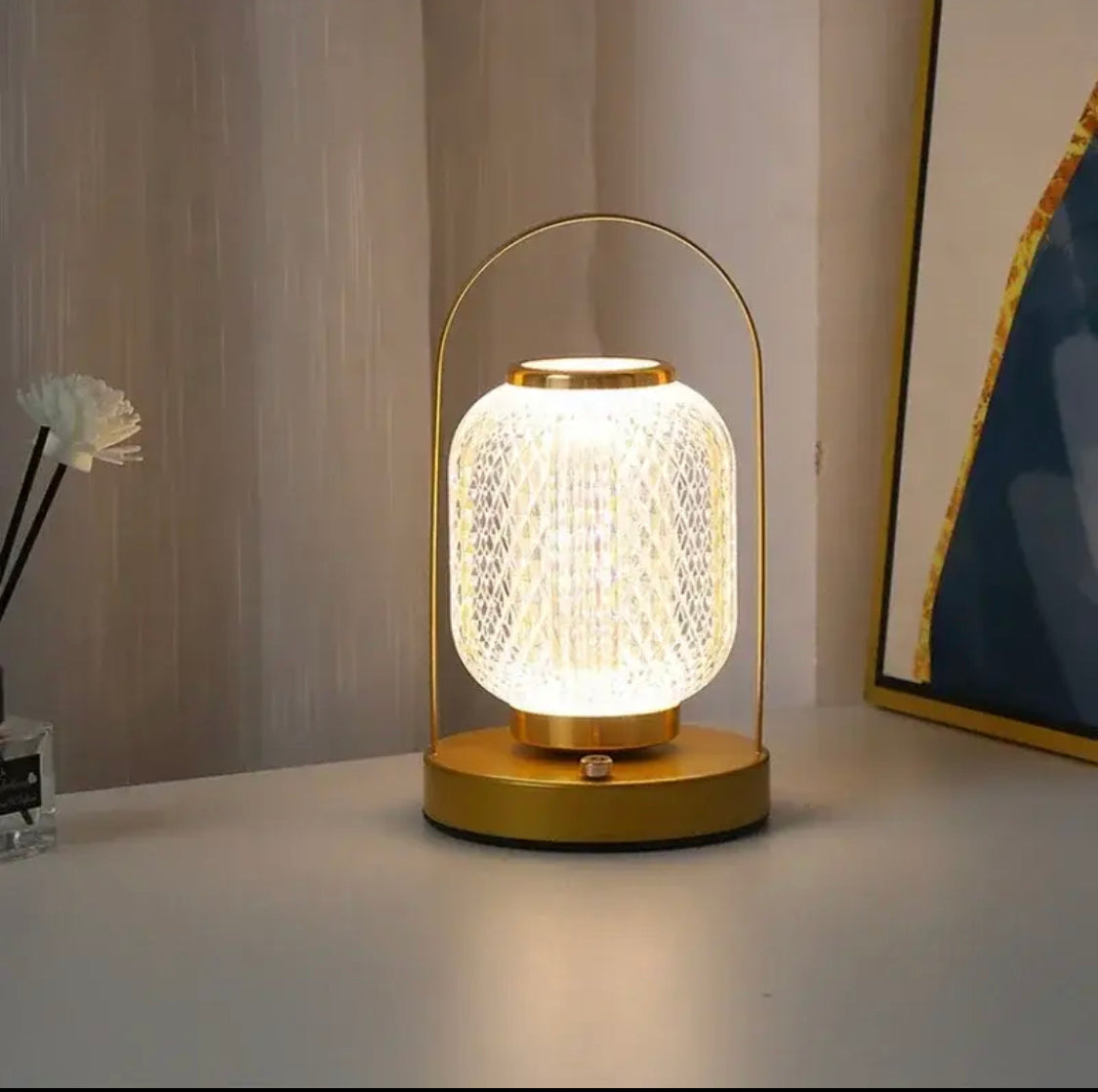 Nordic LED Crystal Table Lamp - image 3