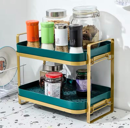 Double Deck Kitchen Countertop Rack - image 1