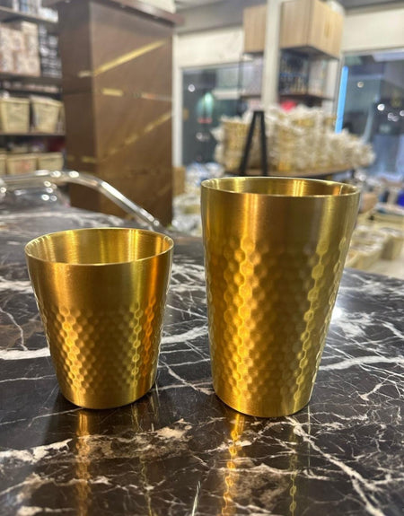 stainless steel hammered texture glass image 9
