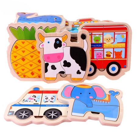 Colorful Wooden 3D Puzzle - image 4