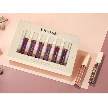 Set Of 6 Matte Liquid Lipstick - image 3