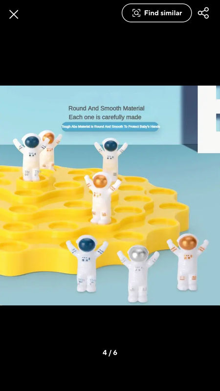 Balance Blocks Spaceman Kids Toy - image 3