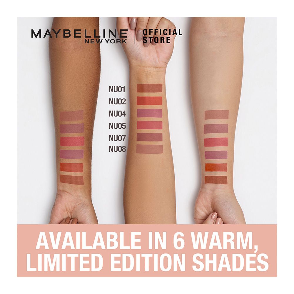 Maybelline New York Color Sensational Liquid Matte, NU04, Bare Temptations - Image 4