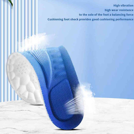 4D Shock-Absorbing Orthotic Insole with Arch Support