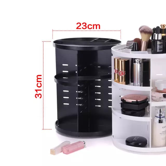 Imperial 360 Rotative Cosmetic Organizer/makeup Storage Plastic Drawer Cosmetic Organizer image 4