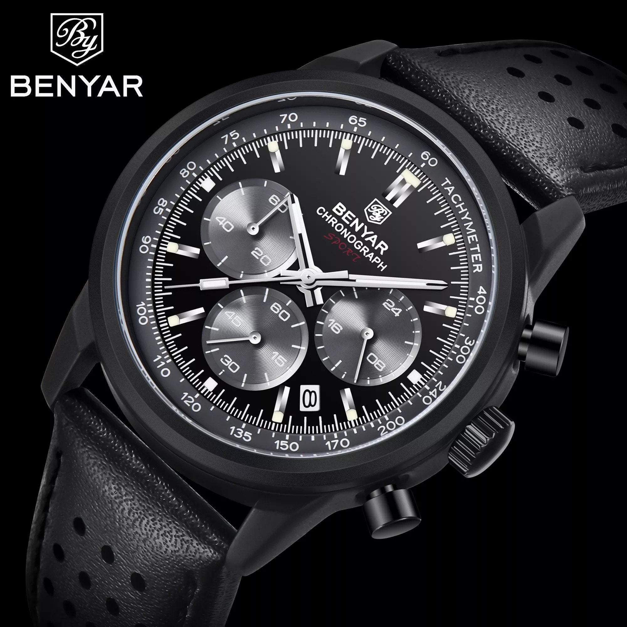 Benyar BY-5188 Chronograph Speed Timer Watch main image