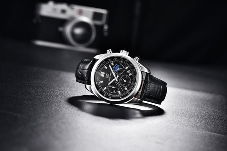 Benyar BY-5193 Mond Gesicht Chronograph Series image 5