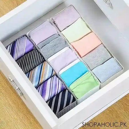 5 grid multipurpose drawer organizer image5