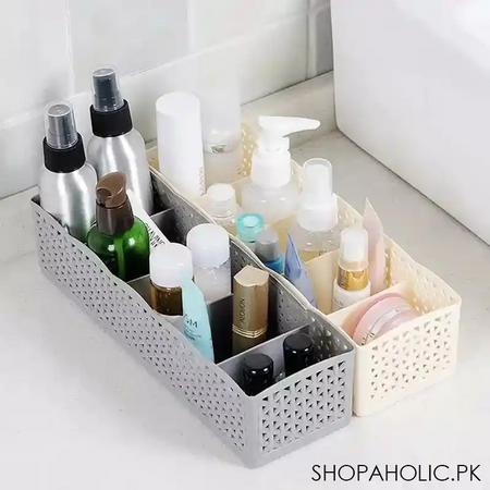 5 grid multipurpose drawer organizer main image