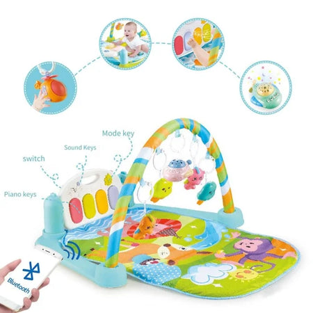 5 in 1 Baby Piano Gym/Play Mat