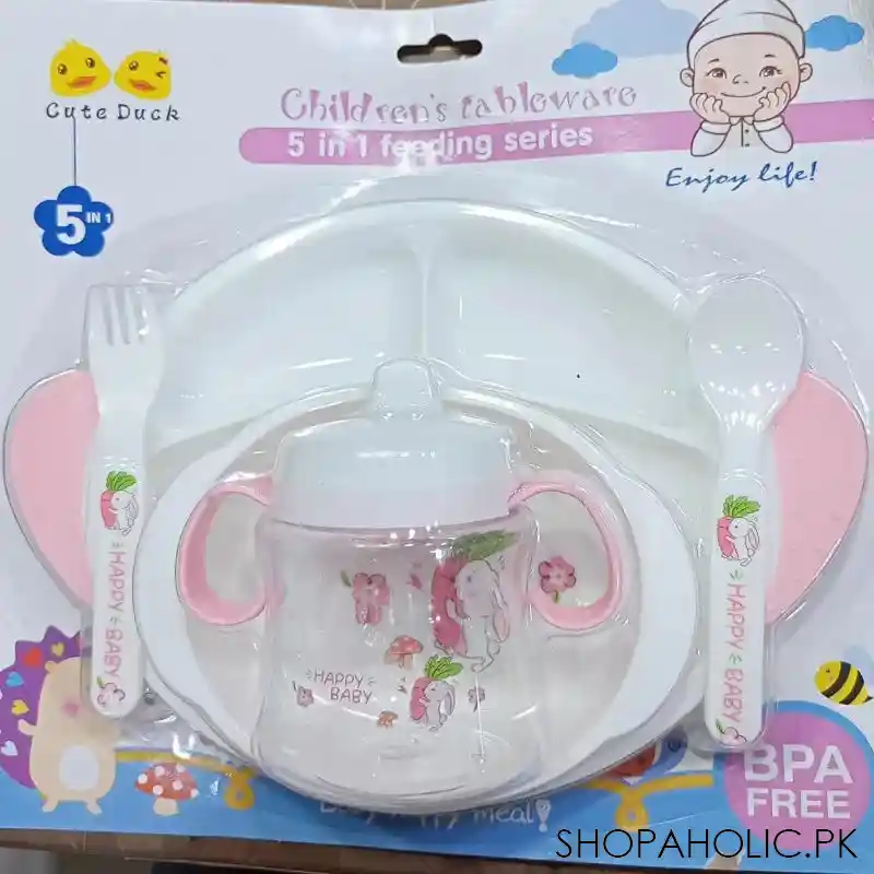 5 in 1 tableware baby feeding series main image