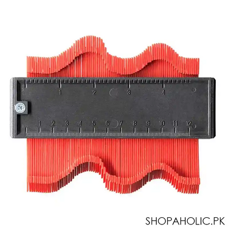 5 inch plastic contour gauge duplicator copy irregular shapes for perfect fit and easy measuring cutting image2