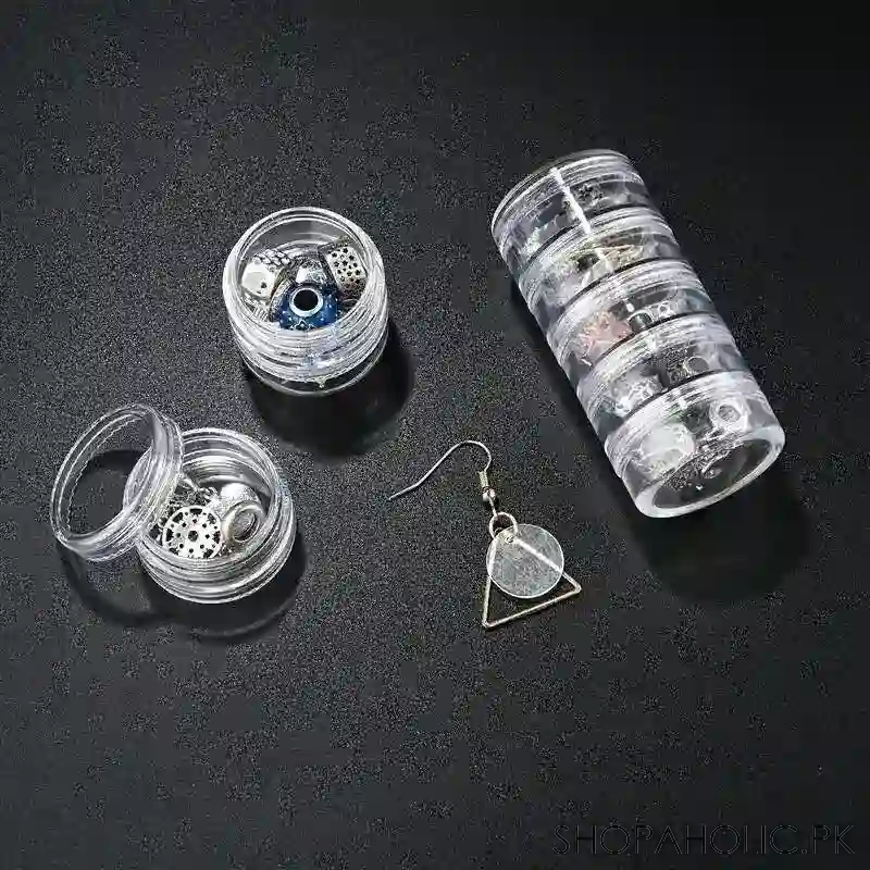 5 layer acrylic jewelry storage box image2