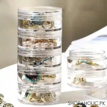 5 layer acrylic jewelry storage box image4