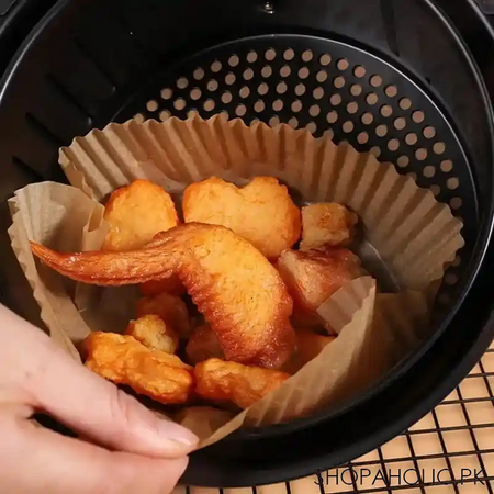50 pcs air fryer disposable paper liner image4