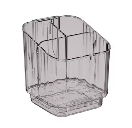 3 slots toothbrush holder with drain tray image 9