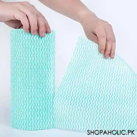 50pcs kitchen towel dry paper wipes roll image4