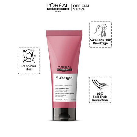 L'Oreal Professionnel Serie Expert Filler-A100 + Amino Acid Pro Longer Conditioner, 200ml - Main Image