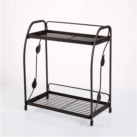 2 layer Storage Organizer Kitchen Shelf image 4