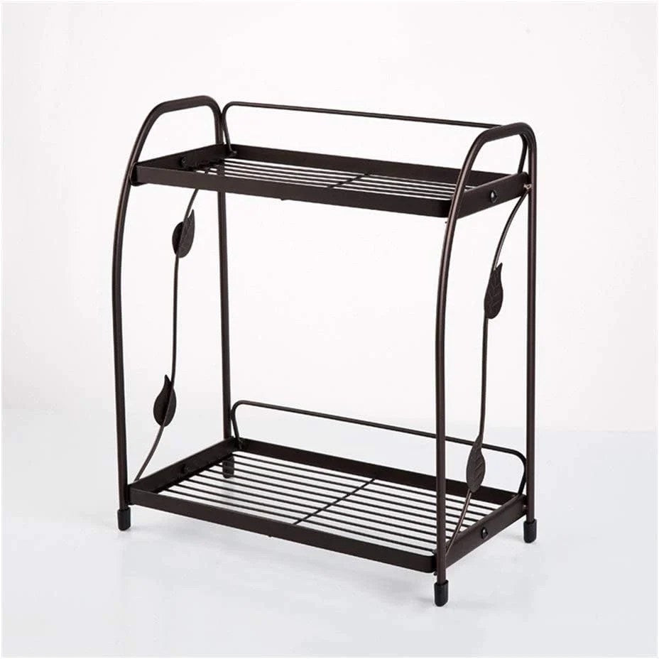 2 layer Storage Organizer Kitchen Shelf image 4
