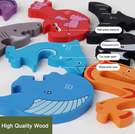 Wooden 3D Animals Puzzle Toy - image 7