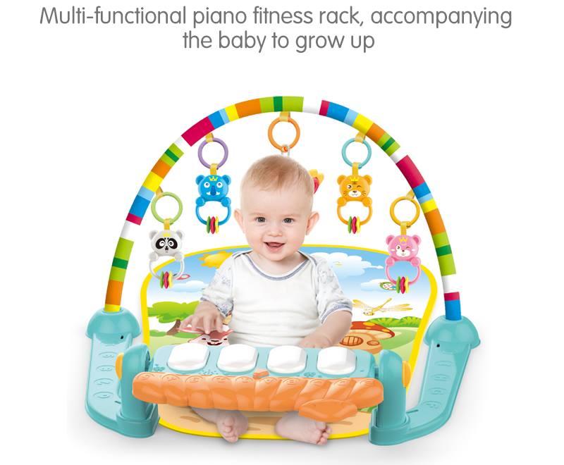 Huanger Foldable Musical Piano Baby Gym/Play Mat