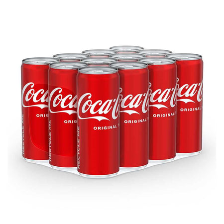 Coca Cola Can Local 250ml, 12 Pieces - Image 2