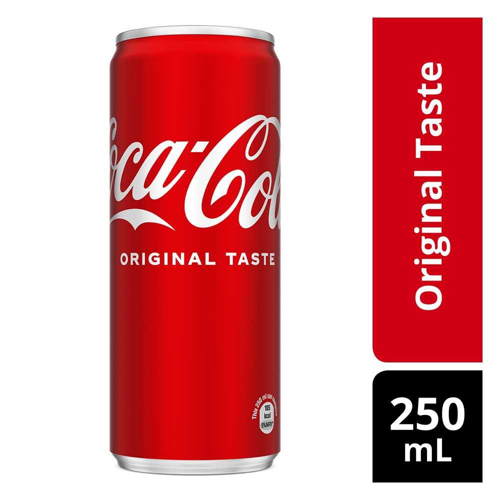 Coca Cola Can (Local) 250ml - Main Image