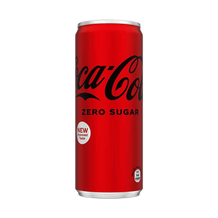 Coca Cola Zero Calories Can (Local) 250ml - Image 2