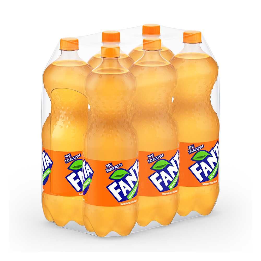 Fanta Orange 1.5 Liters, 6 Pieces - Image 2