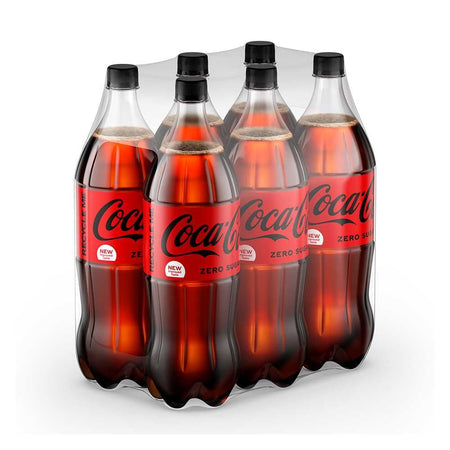 Coca Cola Zero Calories 1.5 Liters, 6 Pieces - Image 2