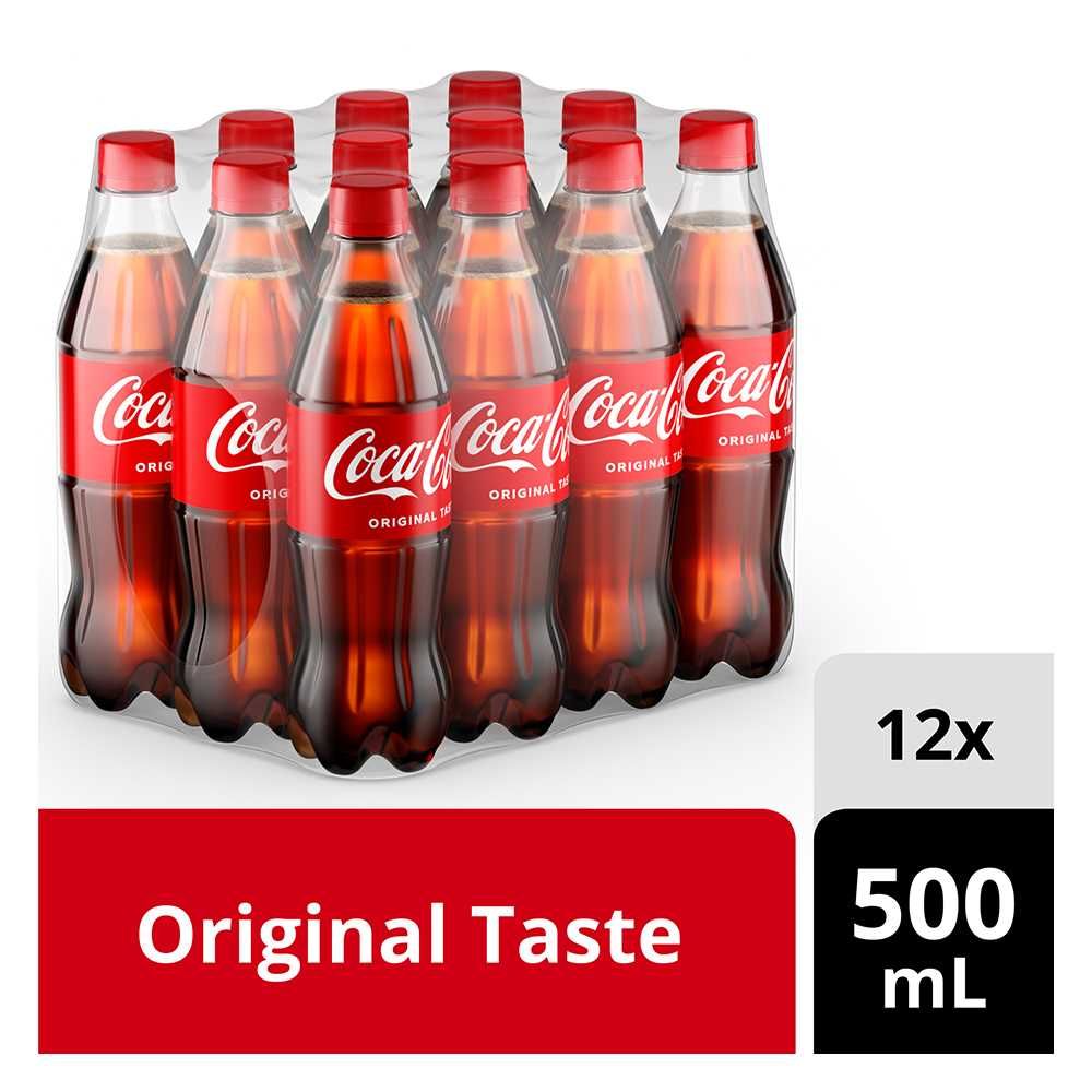 Coca Cola Pet 500ml, 12 Pieces - Main Image