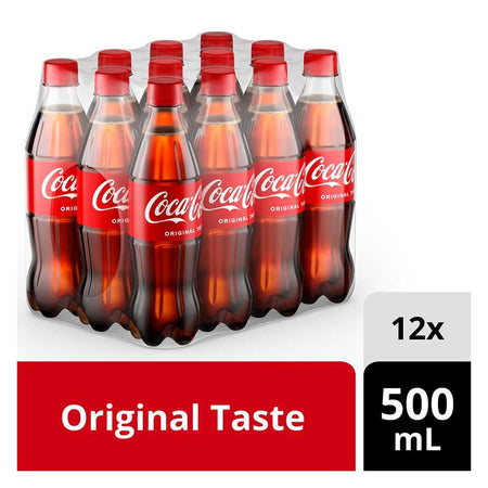 Coca Cola Pet 500ml, 12 Pieces - Main Image