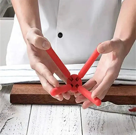 Foldable Non-Slip Pot Pan Mat - image 4