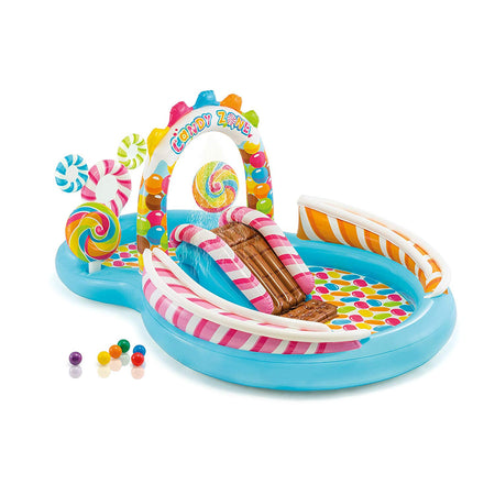 Intex Candy Zone Play Centre Pool With 6 Balls ( 9'8"X6'3"X4'3" ) – 57149
