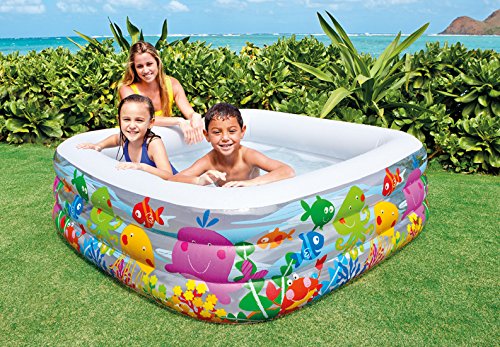Intex Clear View Aquarium Pool ( 62.5 L X 62.5 W X 19.5 H ) Inches - 57471