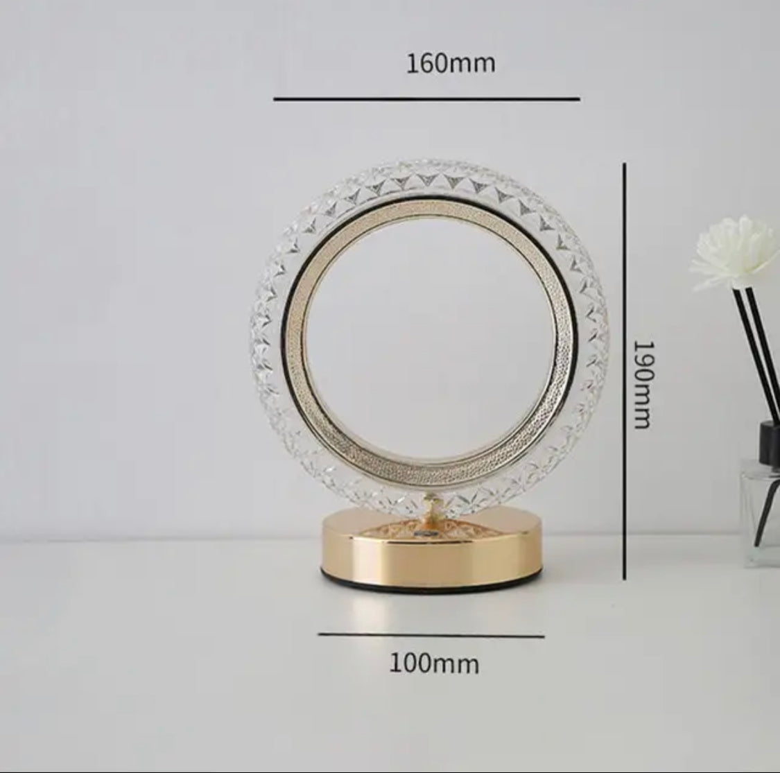 Round Shape Crystal Table Lamp - image 6