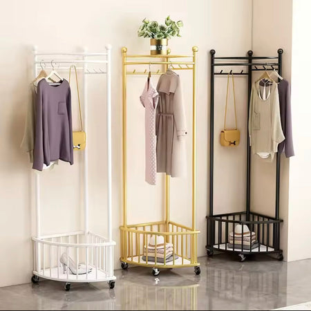 Corner Iron Coat Rack - Main Image