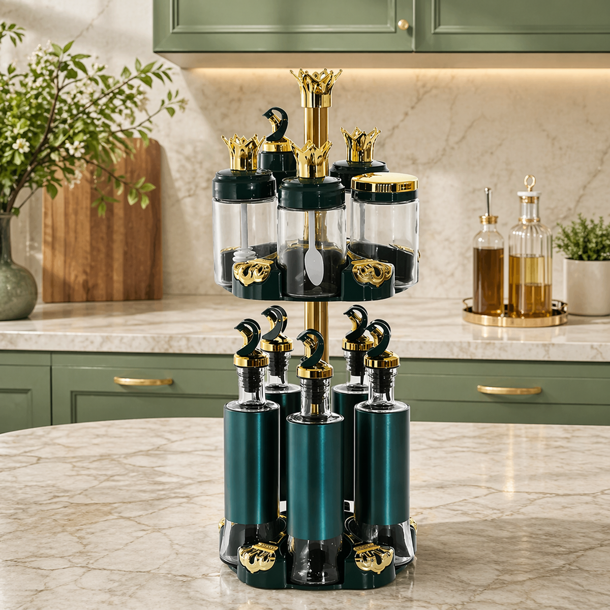 Luxury Spice Organizer Stand - Main Image