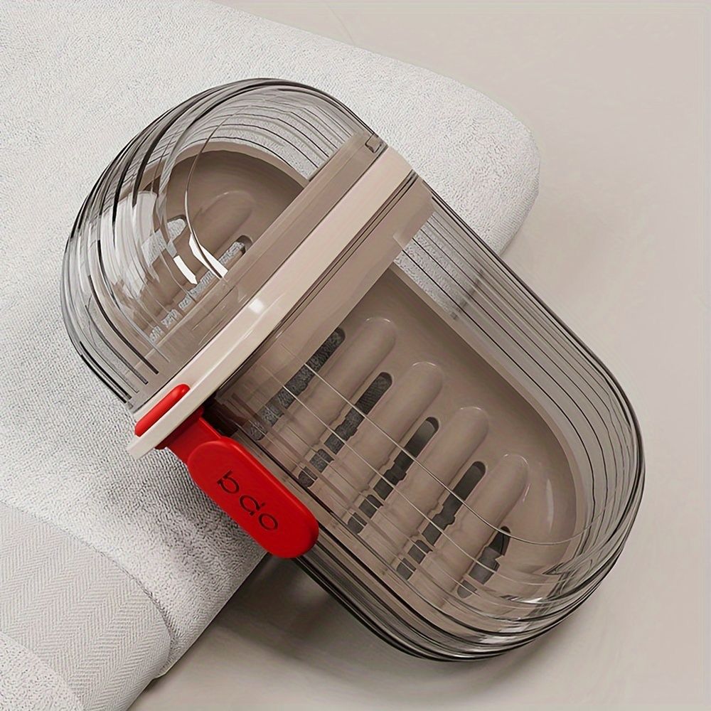 Travel Soap Dish With Drain Water - image 2