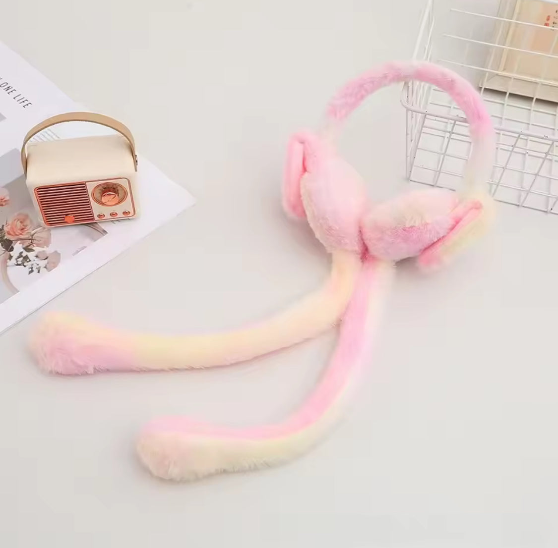 warm furry ear muffs image 3