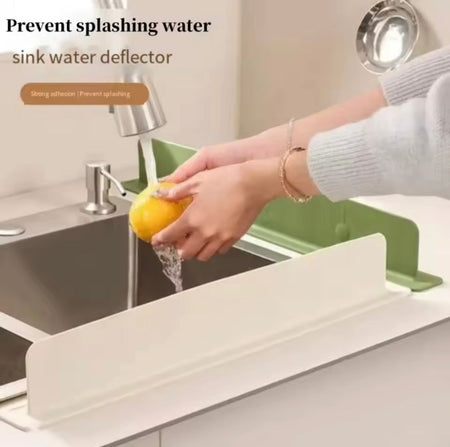 silicone sink splash guard with suction main image