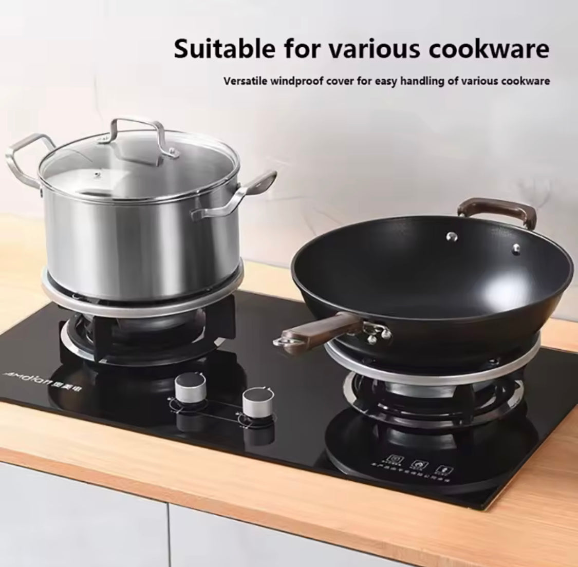 Universal Fire Gas Stove Cover - image 5