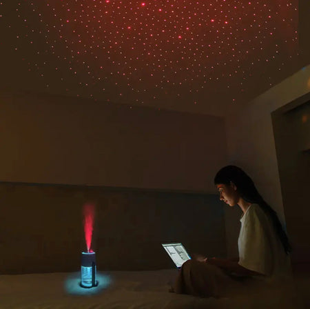 Mini Air Humidifier with Starry Sky Lights - image 2