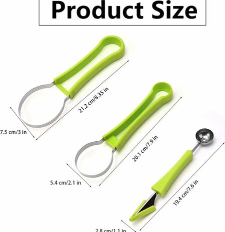 3 In 1 Watermelon Slicer Scoop - image 5